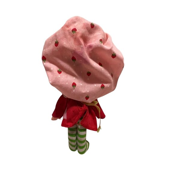 Vintage 1980s American Greetings Strawberry Shortcake Doll with Removable Bonnet - Picture 2 of 7